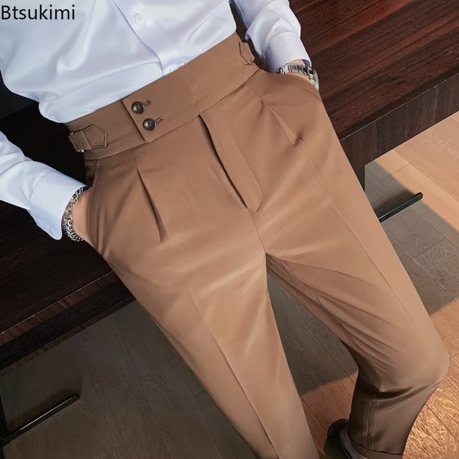 Men'S Formal Style - New 2026 Men's Solid Color Suit