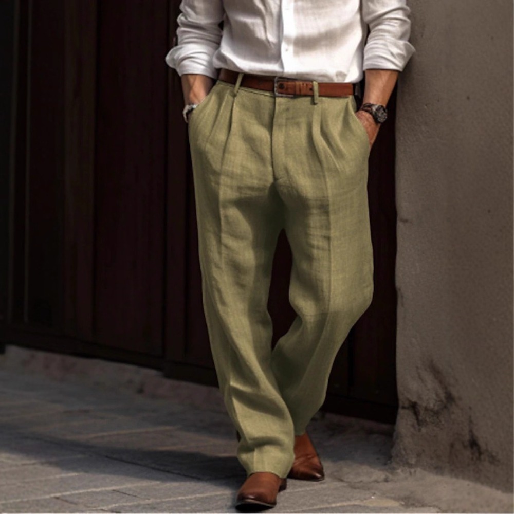 Men's Formal Cotton Linen Casu - Men'S Formal Style review and price