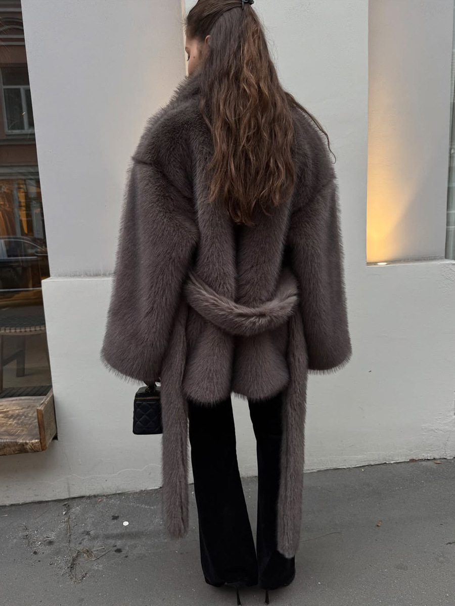 Women Winter Faux Fur Coat 202 - Men'S Formal Wear Belt review and price