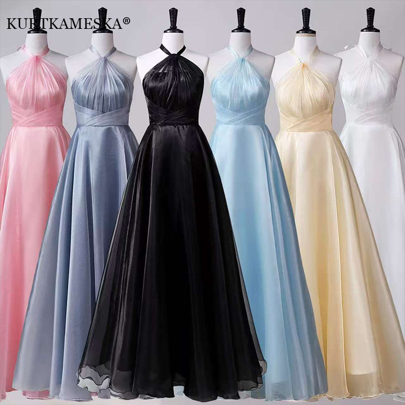 Multi-Color Halter Neck A-Line - Men'S Formal Wear For Wedding Guest review and price