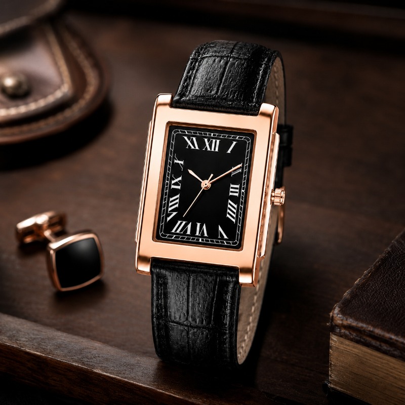 Classic Business Men Watch Squ - Men'S Formal Wear Belt review and price