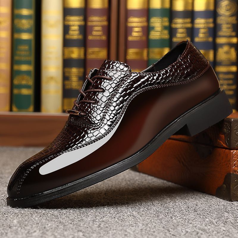 Men's Glossy Patent Leather Br - Men'S Formal Style review and price