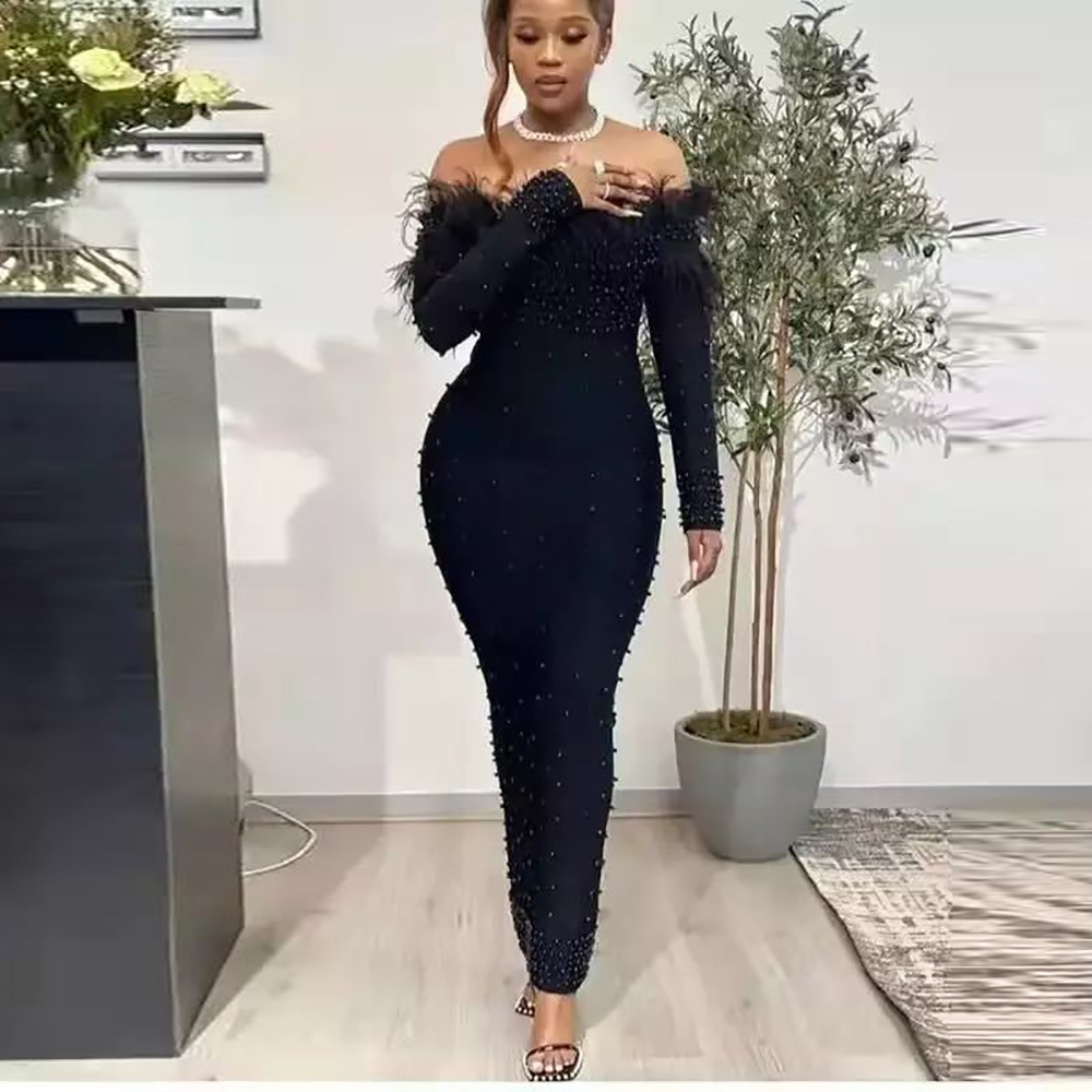 Women Luxury Off Shoulder Velv - Men'S Formal Wear For Wedding Guest review and price