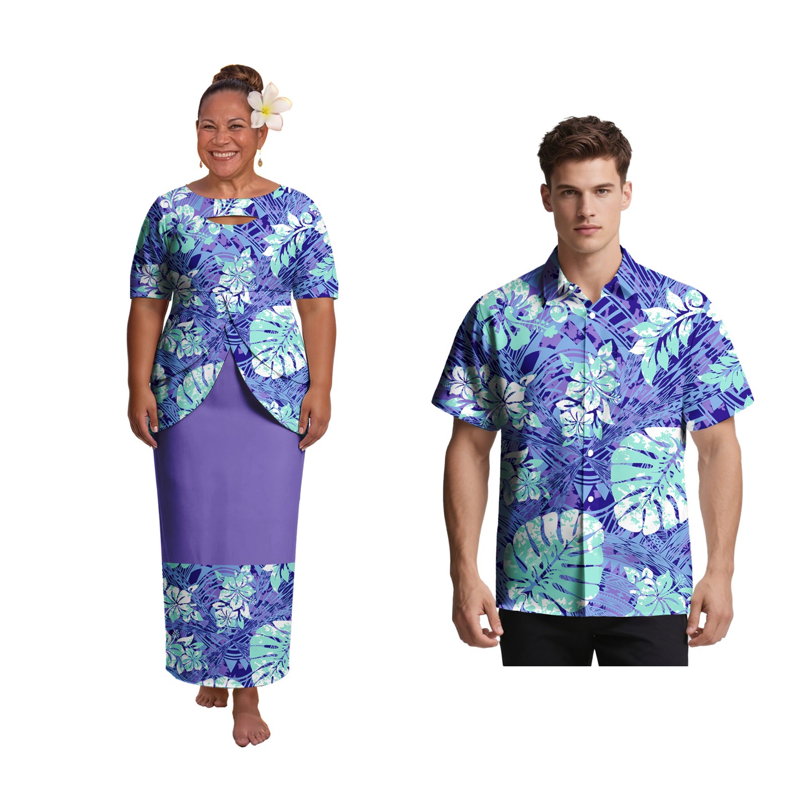 Beach Samoan Puletasi Elegant  - Men'S Hawaiian Formal Wear review and price