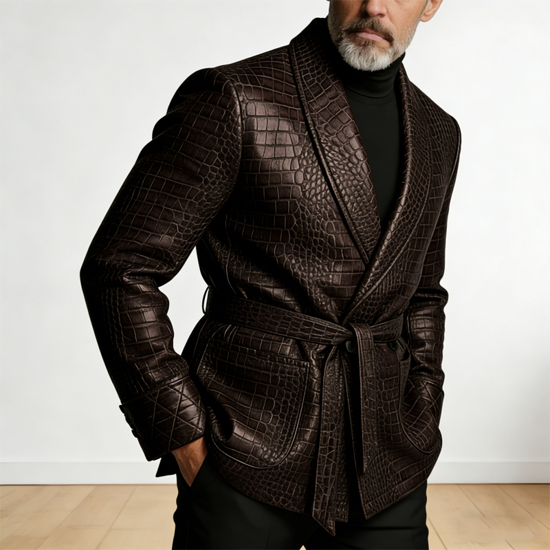  Men's Crocodile Pattern Leat - Men'S Formal Wear Belt review and price