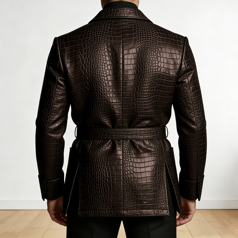  Men's Crocodile Pattern Leat - Men'S Formal Wear Belt review and price