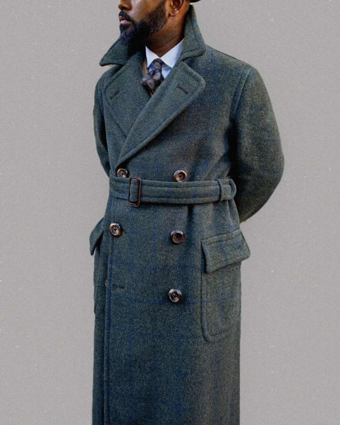Graceful Men Overcoat 1 Piece  - Men'S Formal Wear Belt review and price